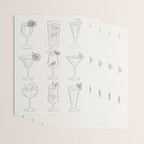 Summer Cocktails 10 Wrapping Paper Gallery Image 3