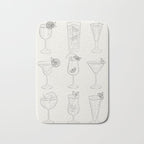 Summer Cocktails 10 Bath Mat Gallery Image 1