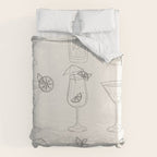 Summer Cocktails 10 Duvet Cover Gallery Image 6
