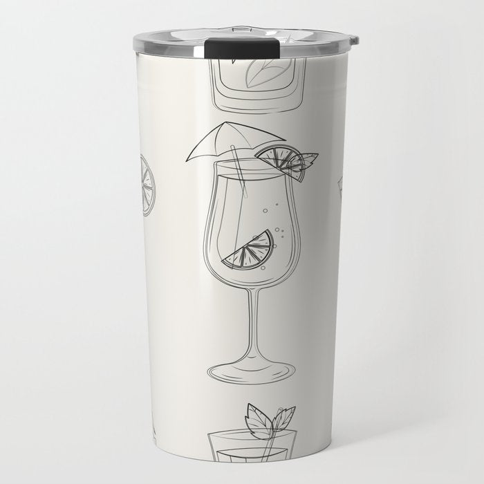 Summer Cocktails 10 Travel Mug Gallery Image 1