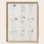 Summer Cocktails 10 Serving Tray Gallery Image 1