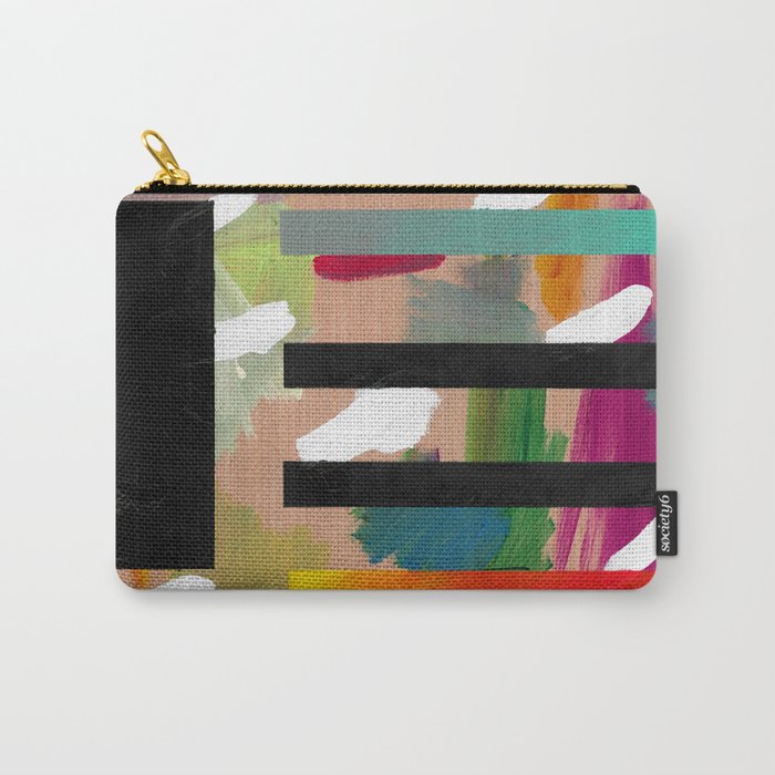 Untitled (Abstract Composition 2017018) Carry All Pouch Gallery Image 1