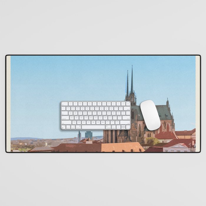 Visit Brno Desk Mat Gallery Image 1