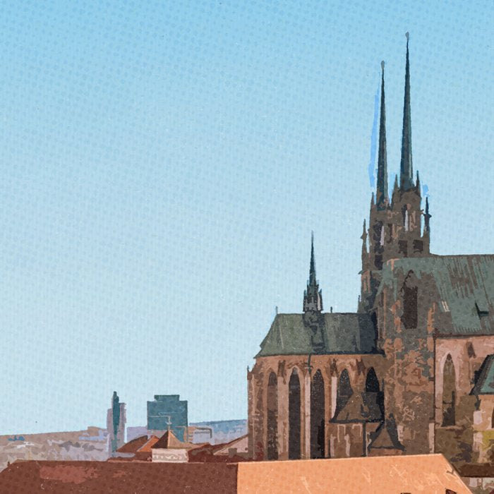Visit Brno Coffee Mug Gallery Image 2