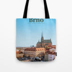 Visit Brno Tote Bag Gallery Image 1