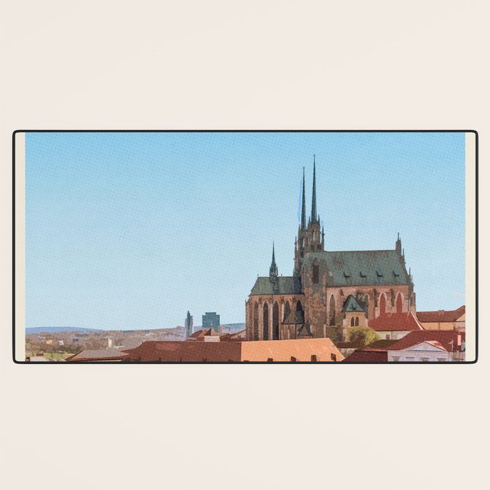 Visit Brno Desk Mat Gallery Image 3