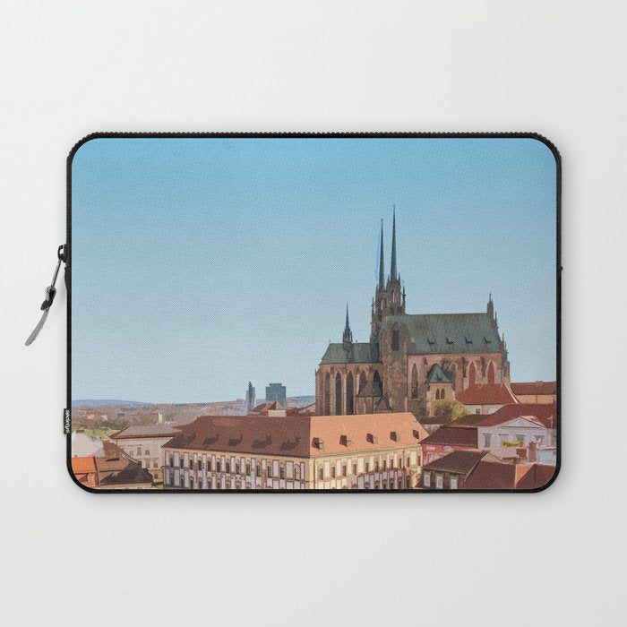 Visit Brno Laptop Sleeve Gallery Image 1