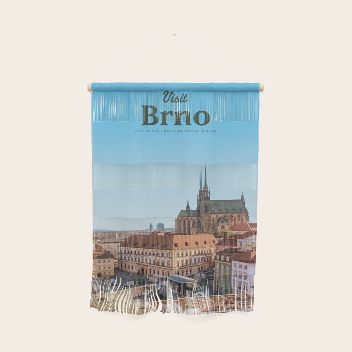 Visit Brno Wall Hanging Gallery Image 1