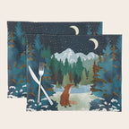 Winter Fox Vista Placemat Gallery Image 1