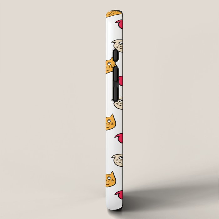 Cat heads in colors iPhone Case Gallery Image 2