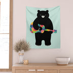 Happy Song Wall Tapestry Gallery Image 2