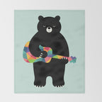 Happy Song Throw Blanket Gallery Image 2