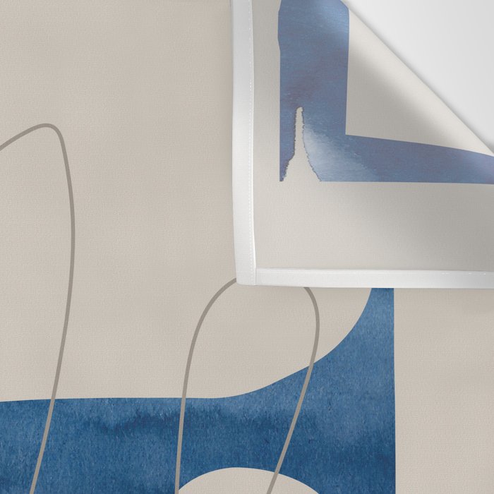 Blue Monday 01 Wall Tapestry Gallery Image 3