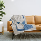 Blue Monday 01 Throw Blanket Gallery Image 1