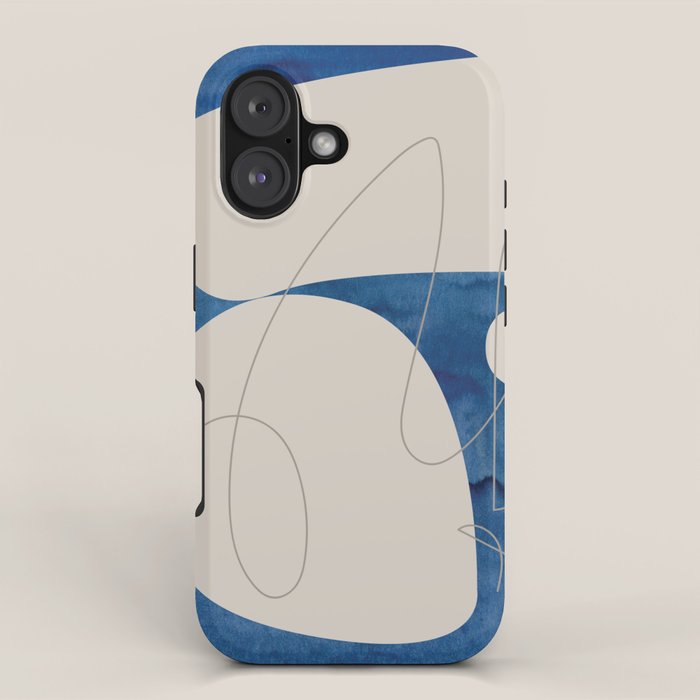 Blue Monday 01 iPhone Case Gallery Image 1