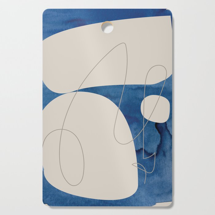 Blue Monday 01 Cutting Board Gallery Image 1