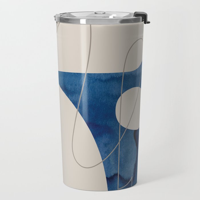 Blue Monday 01 Travel Mug Gallery Image 2