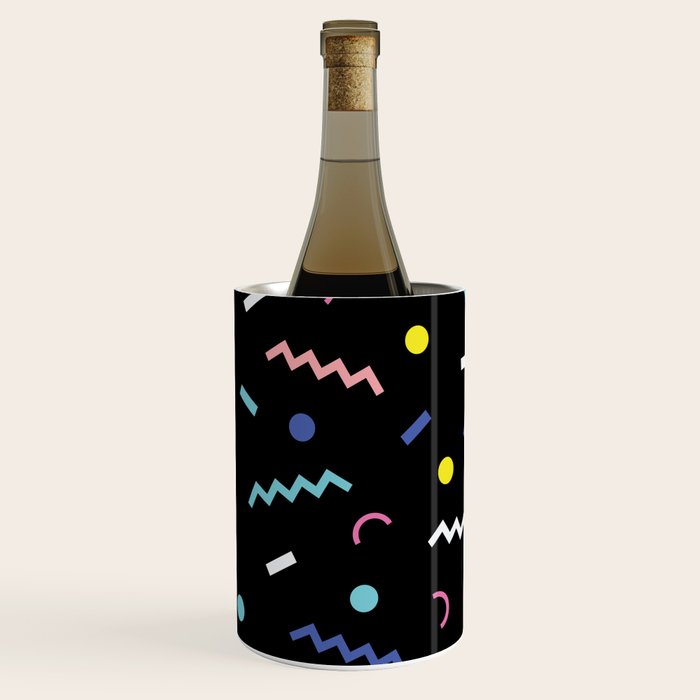 Memphis Pattern 19 - Party / 80s Retro Wine Chiller Gallery Image 1