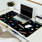Memphis Pattern 19 - Party / 80s Retro Desk Mat Gallery Image 2
