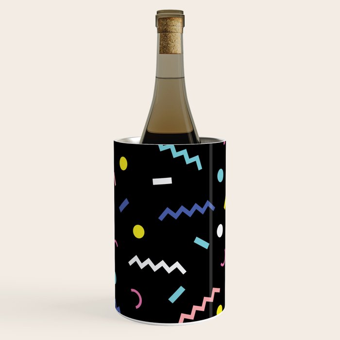 Memphis Pattern 19 - Party / 80s Retro Wine Chiller Gallery Image 3