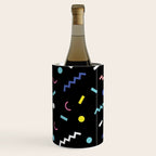 Memphis Pattern 19 - Party / 80s Retro Wine Chiller Gallery Image 2