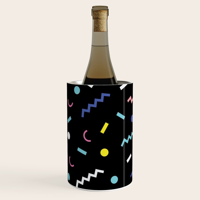 Memphis Pattern 19 - Party / 80s Retro Wine Chiller Gallery Image 2
