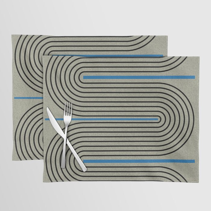 Modern Contemporary Balance No.4 Placemat Gallery Image 1