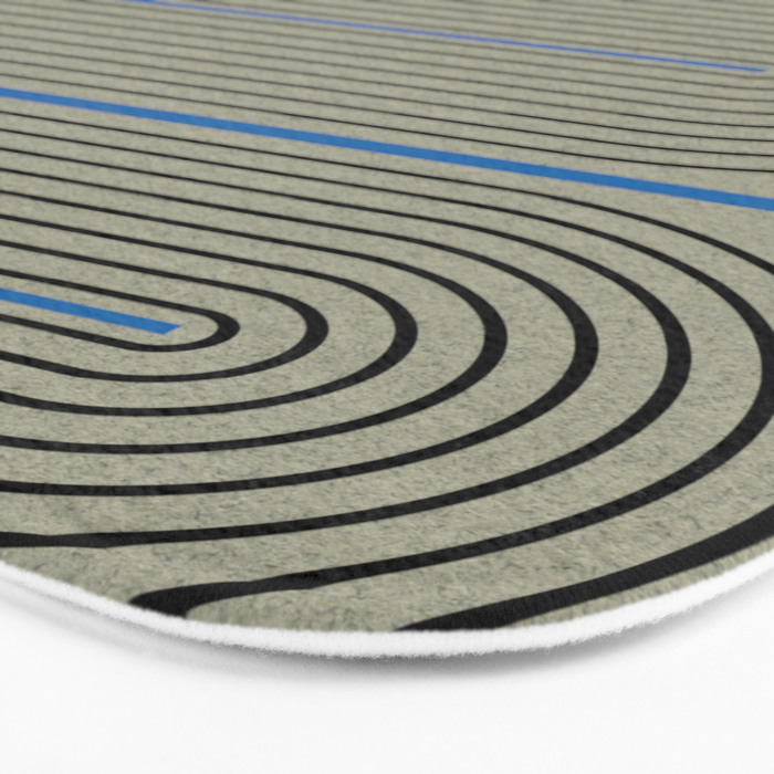 Modern Contemporary Balance No.4 Bath Mat Gallery Image 3
