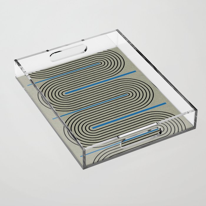 Modern Contemporary Balance No.4 Acrylic Tray Gallery Image 1