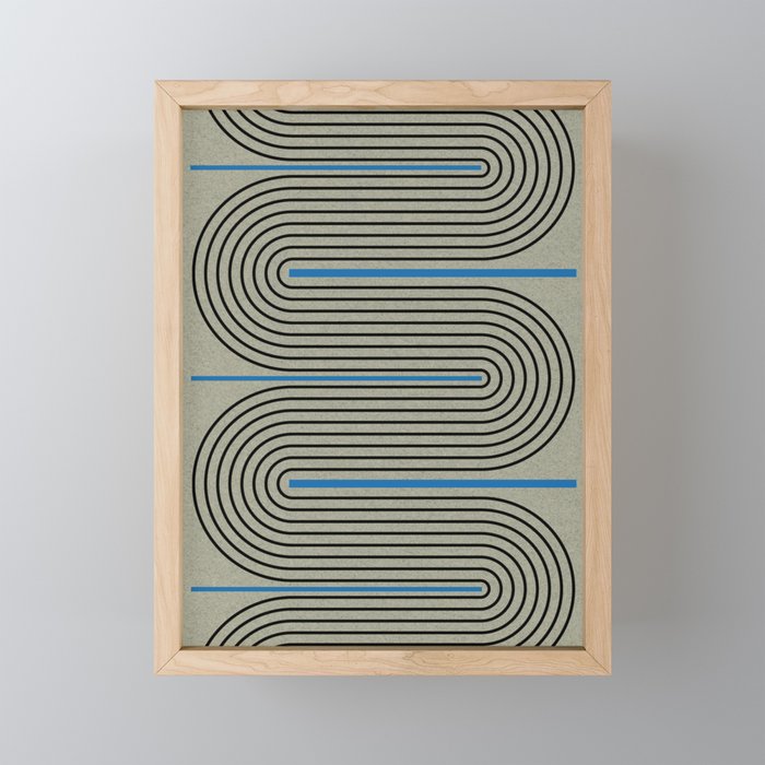 Modern Contemporary Balance No.4 Mini Art Print Gallery Image 1