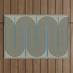 Modern Contemporary Balance No.4 Outdoor Rug Gallery Image 1