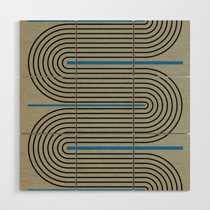 Modern Contemporary Balance No.4 Wood Wall Art Gallery Image 1