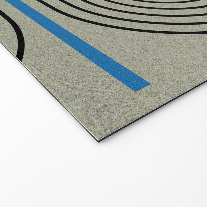 Modern Contemporary Balance No.4 Welcome Mat Gallery Image 2