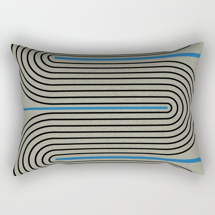 Modern Contemporary Balance No.4 Rectangular Pillow Gallery Image 1