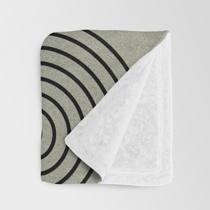 Modern Contemporary Balance No.4 Throw Blanket Gallery Image 3