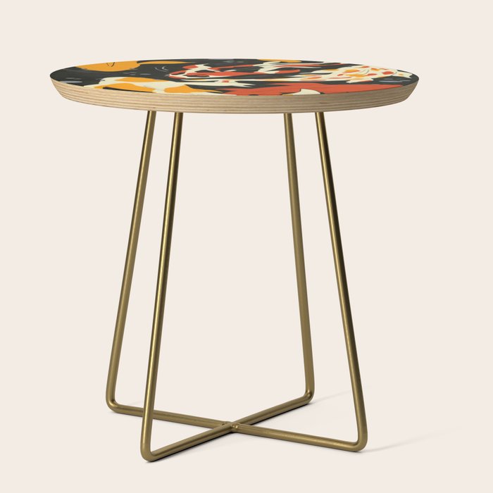 Koi in Black Water Side Table Gallery Image 1