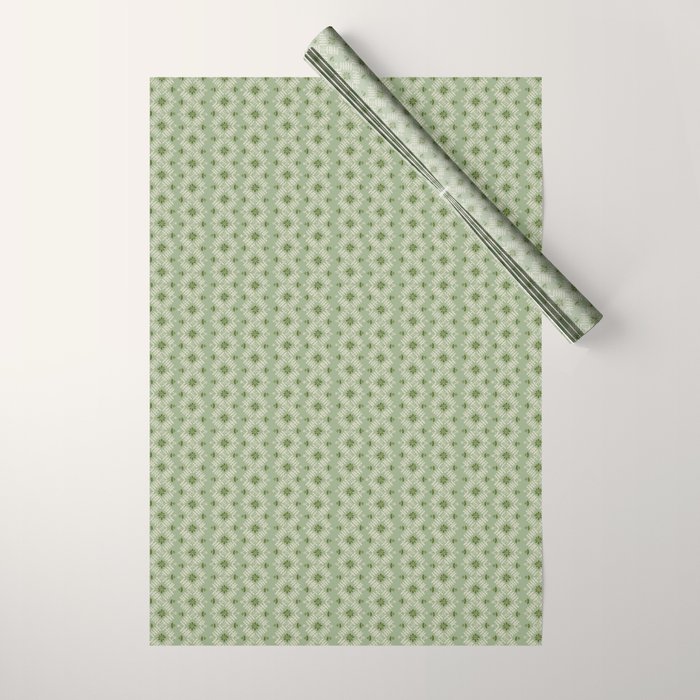 Green Diamond Wrapping Paper Gallery Image 1