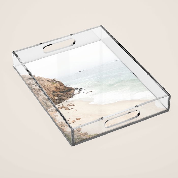 Malibu California Beach Acrylic Tray Gallery Image 1