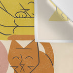 Stack of Cats No. 1 Wall Tapestry Gallery Image 3