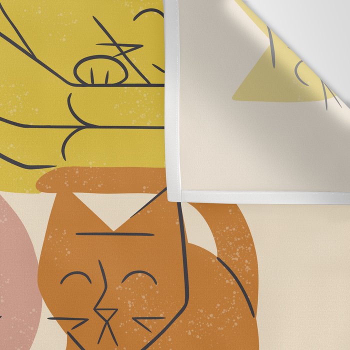Stack of Cats No. 1 Wall Tapestry Gallery Image 3