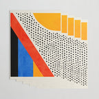 Mid Century Abstract Landscape Wrapping Paper Gallery Image 3