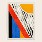 Mid Century Abstract Landscape Poster Gallery Image 4
