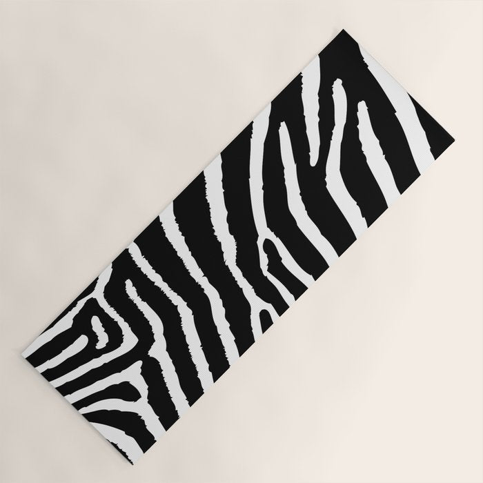 Zebra Yoga Mat Gallery Image 1