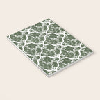 Green Petals Oasis Motif Notebook Gallery Image 3