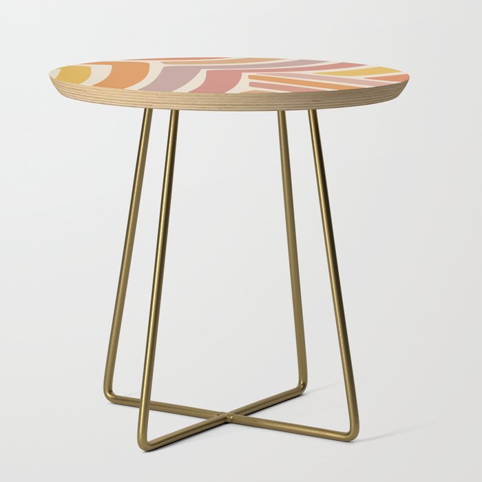Abstract Stripes IV Side Table Gallery Image 1