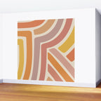 Abstract Stripes IV Wall Mural Gallery Image 2