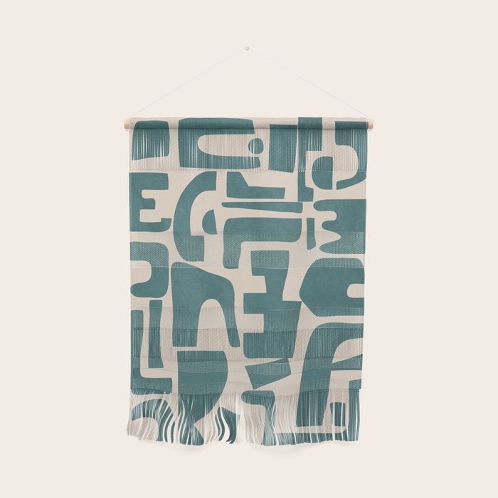 Organic Contemporary Modern Shapes 12 Wall Hanging Gallery Image 1