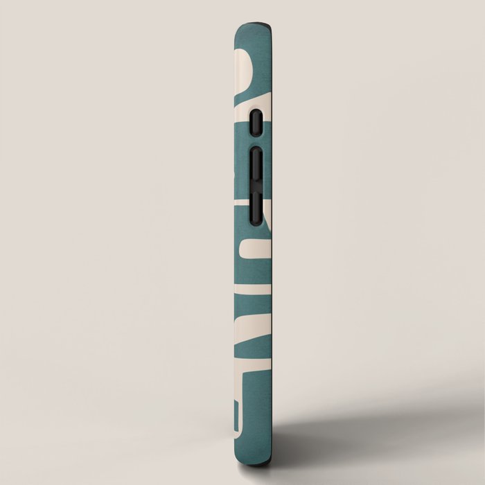 Organic Contemporary Modern Shapes 12 iPhone Case Gallery Image 2