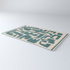 Organic Contemporary Modern Shapes 12 Rug Gallery Image 3