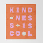 Kindess Is Cool Throw Blanket Gallery Image 2